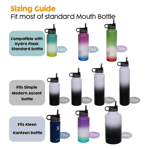 Straw Lid Replacement for Hydro Flask Standard Mouth & Simple Modern  Ascent 1