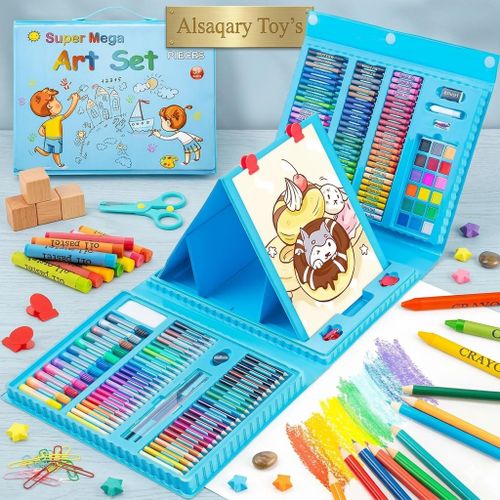 product_image_name-Generic-مجموعة ألوان الفن سوبر ميجا، 208 قطعة-1