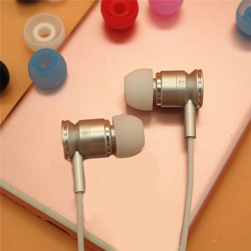 Buy MT 4.5mm In-ear Bowl Type Silicone Earphones Ear Caps Soft Headphone Cover-White-S in Egypt