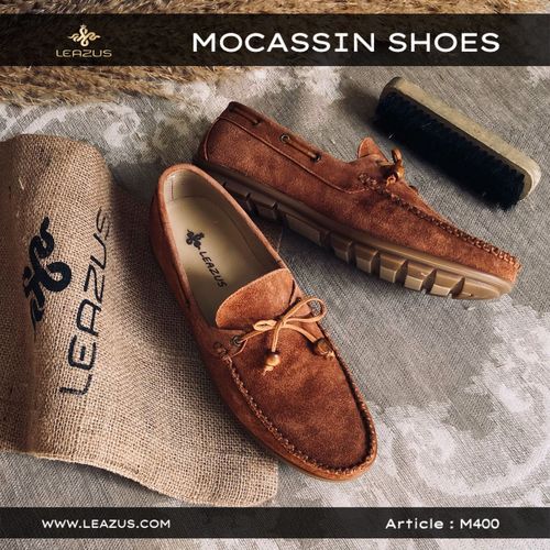 اشتري Natural Leather Casual Leazus Shoes - Havan في مصر