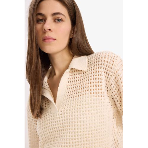 product_image_name-Defacto-بلوزة نسائية من دي فاكتو بتصميم بولو مريح-5