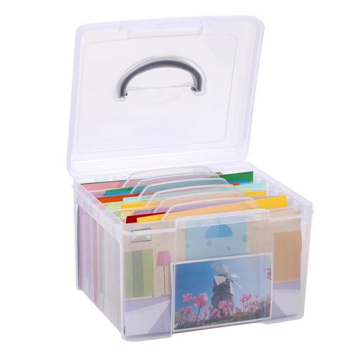  Greeting Card Organizer with Dividers : Office Products