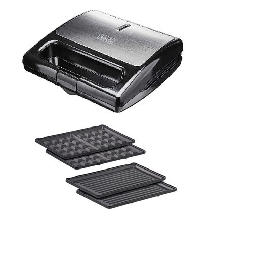 BLACK+DECKER 2 In 1 Grill/Sandwich Maker & Waffle (G2) @ Best Price Online