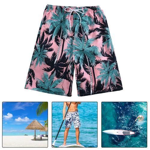 Generic Men s Swim Trunks Beach Shorts Without Mesh Liner Elastic Best Price Online Jumia Egypt