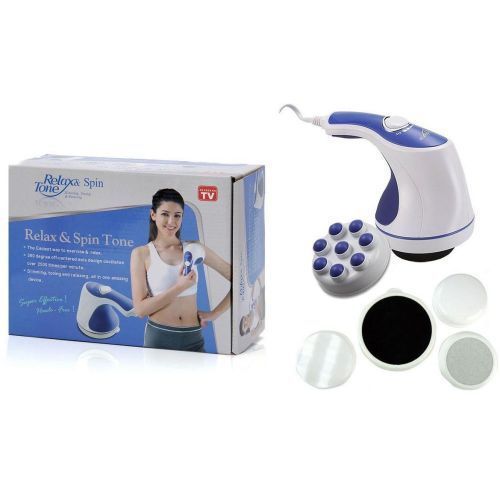 dukke kat at lege As Seen On Tv Relax & Tone Spin Fat Burner Massager - White @ Best Price  Online | Jumia Egypt