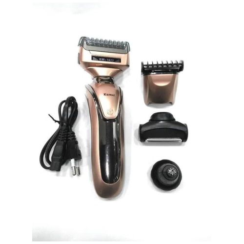 Kemei KM-1622 Rechargeable Multi Function Shaver - image 5