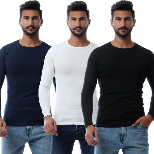 Cottonil Bundle Of Three Full Sleeves Men Undershirts price in Egypt ...