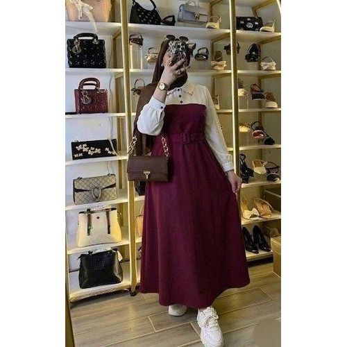 two-tone dress casual Tube dress, Loose fit dress, two tone dress, a line dress, Black and grey dress, maxi dress