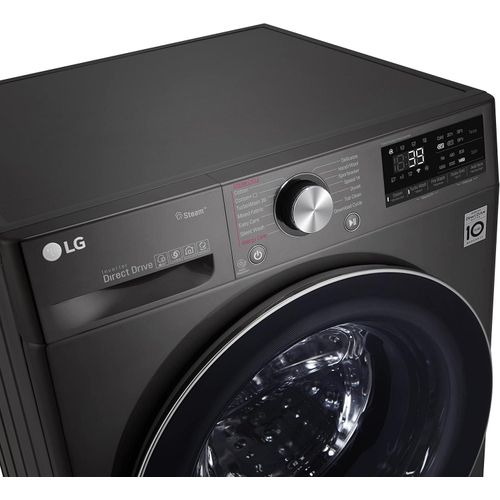 product_image_name-LG-غسالة فيفاسي 10.5/7 كجم مجفف، مع تقنية الذكاء الاصطناعي DD، أسود- ThinQ™-F4V9RCP2E-7