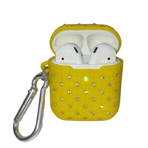Generic Embroidered Silicone AirPods Case For Women Yellow Best Price Online Jumia Egypt