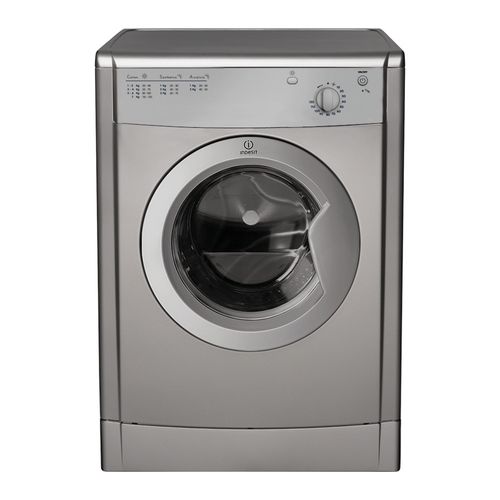 Indesit IDV 75 S (UK) Ecotime Tumble مجفف - 7 كيلو جرام - فضي