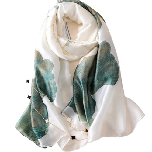 Faux silk scarf sales