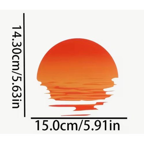 product_image_name-Generic-استيكر سياره شروق الشمس او الغروب-2