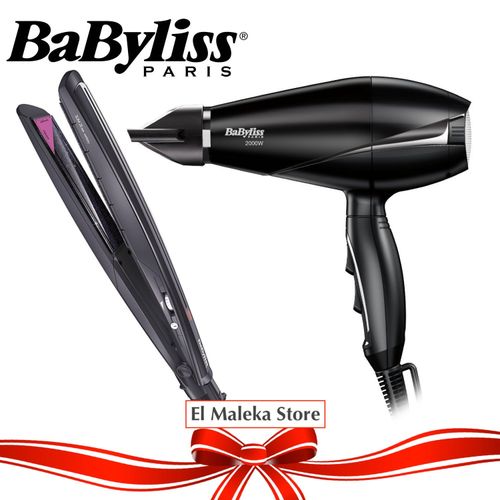 Babyliss Pro Light Hair Dryer AC Motor 2000 Watts & Babyliss ST326E Wet & Slim Hair Straightener price in Egypt | Jumia | kanbkam