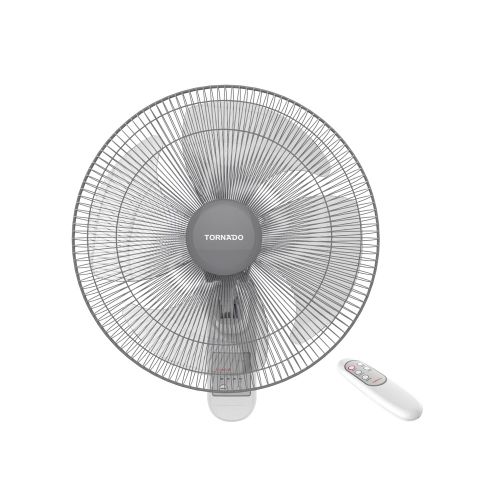 Buy Tornado TWF-30 Blades 16 Inch Remote Wall Fan - White in Egypt