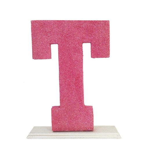 Buy Memories Maker Decoration Letter "T" - Pink in Egypt