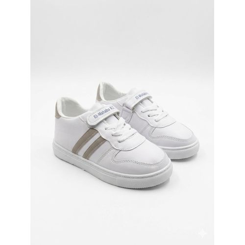 product_image_name-Generic-Boys' flat sneakers, great design - white-1