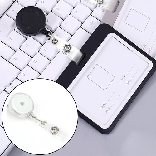 Generic Extendable Badge Reel 10-pack Swivel Retractable Badge Reels for  Work Clear @ Best Price Online