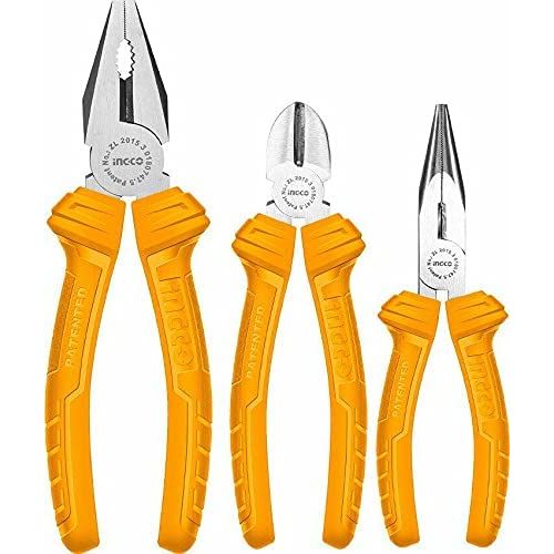 Buy Ingco HKPS08311 Pliers Set - 3 Pcs in Egypt