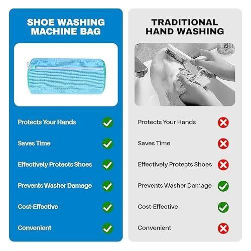 product_image_name-Generic-حقيبة غسل الأحذية للغسالة، حقيبة غسل الأحذية، حقيبة الأحذية، حقيبة غسيل الأحذية الرياضية باللون الأزرق-2