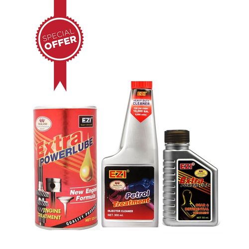 سعر Ezi Extra Power Lube 326ml Petrol Treatment 300ml Gear Differential Treatment 50ml 18 جنيه 349 جنيه 425 3 اشتري الآن في مصر Egypt Shopping