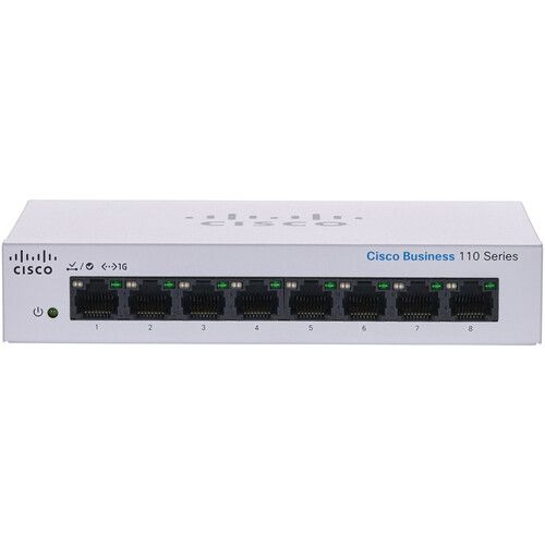 اشتري Cisco Systems CBS110-8T-D 110 Series Unmanaged 8-Port Ethernet Switch في مصر