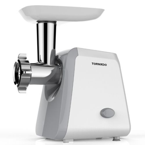 اشتري Tornado MG-1200T Meat Grinder 1200 Watt - Stainless Discs -Turbo Speed -White في مصر