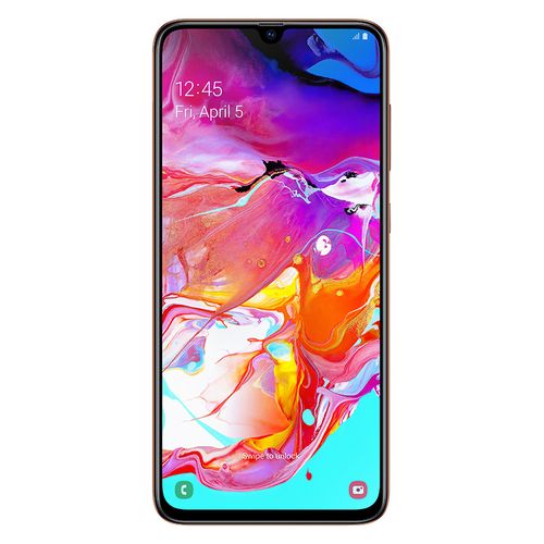 Samsung Galaxy A70 موبايل ثنائى الشريحة - 6.7 بوصة - 128 جيجا - 4G - وردي