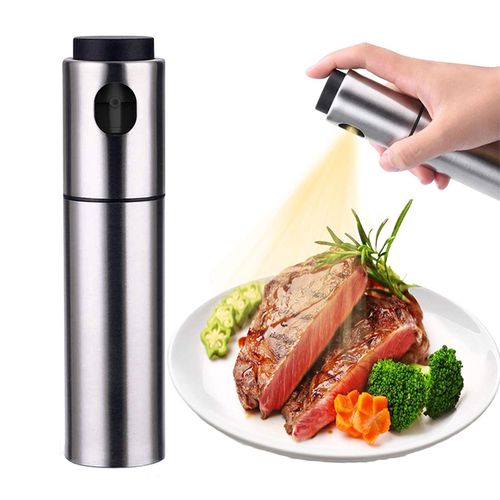 product_image_name-Generic-بخاخ زيت صحية معدنية استانلس المقاوم للصدا للمطبخ عديدة الاستخدام- فضي-1