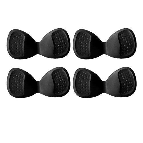 Generic 4 Pieces Bra Pads Inserts Push Up Bikini Top Breathable Bra Black