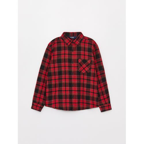 Buy LC Waikiki Plaid Long Sleeve Boy Shirt Jacket. in Egypt