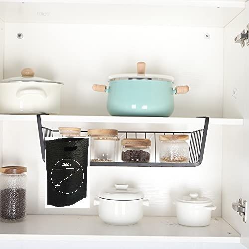 product_image_name-Generic-سلة تخزين معدنية سوداء+حقيبة زيجور المميزه-2