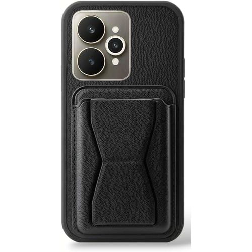 product_image_name-Generic-A durable protective wallet case for Realme 15 / Realme 15 Pro, a slim, shockproof protective case with a card holder and kickstand for full body protection (black)-1
