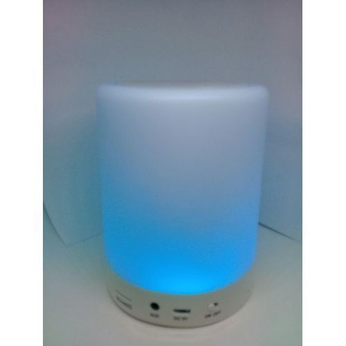 product_image_name-Generic-Portable Touch Lamp Bluetooth Speaker - White-3