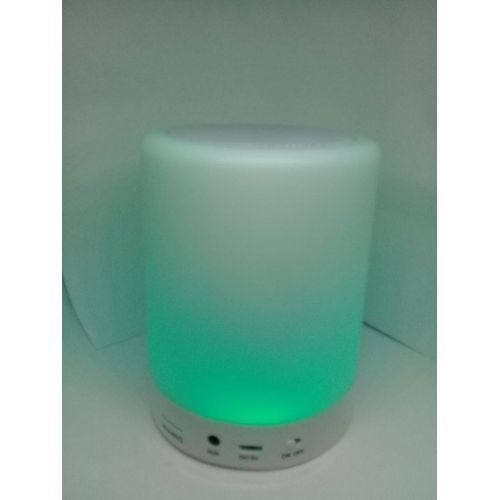 product_image_name-Generic-Portable Touch Lamp Bluetooth Speaker - White-4