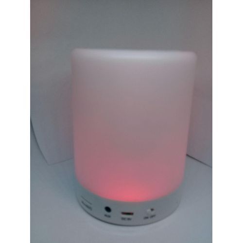 product_image_name-Generic-Portable Touch Lamp Bluetooth Speaker - White-5