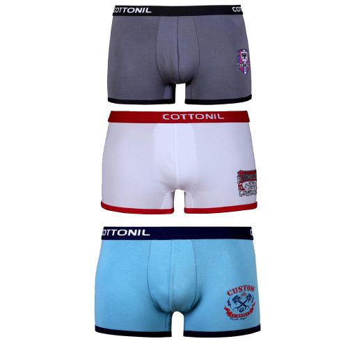 Shop Cottonil Bundle Of Three Boxers(3 Pieces) For Mens Jumia Egypt