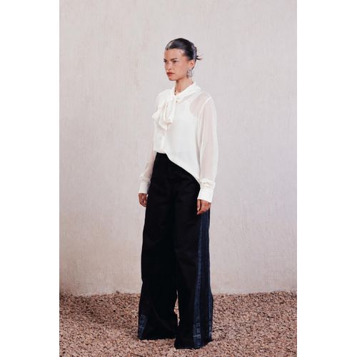 Clue Flowy Chiffon Blouse
