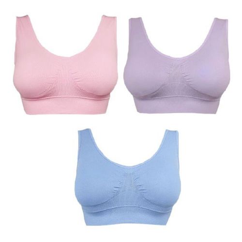 product_image_name-Generic-سوتيان للنساء قطعة واحدة من القماش الناعم - رياضي مع دعم إضافي-6