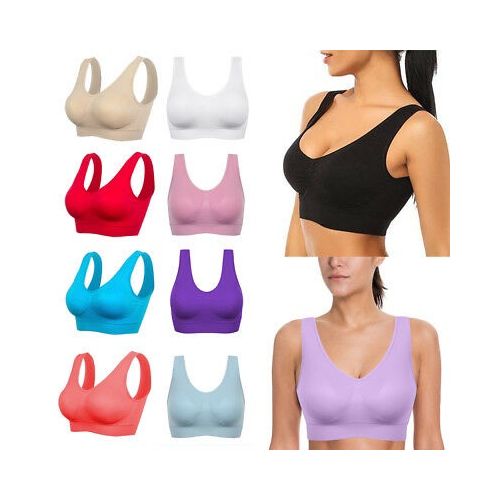 product_image_name-Generic-سوتيان للنساء قطعة واحدة من القماش الناعم - رياضي مع دعم إضافي-7