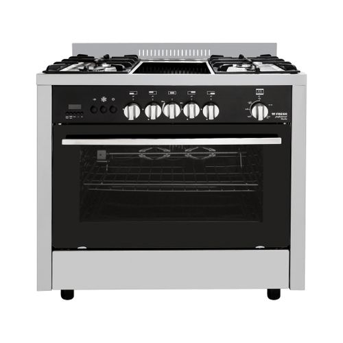 Buy Fresh Professional Grillo Control Cooker - Full Safety  - 5 Burners   90CM in Egypt