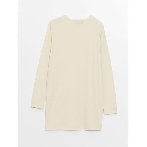 product_image_name-LC Waikiki-Women's Crew Neck Plain Tunic-7