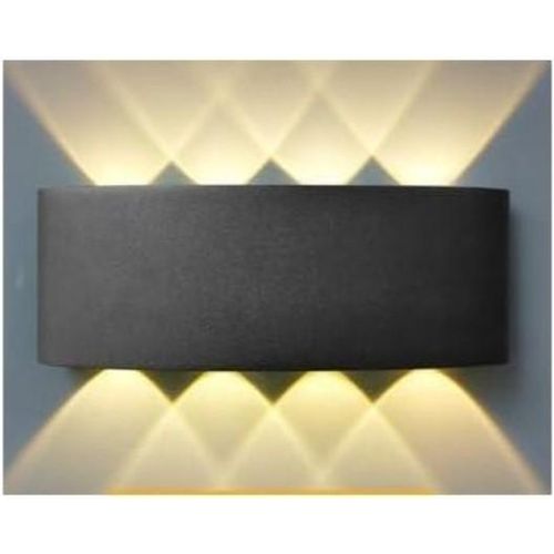 product_image_name-Generic-مصباح جداري LED مودرن بتأثير هندسي متعدد (Up & Down Wall Light)-1