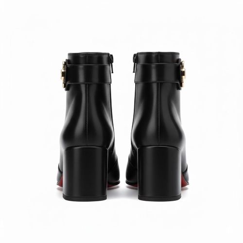 product_image_name-Generic-Stylish women's half-boots made of imported leather with a distinctive classic design-2