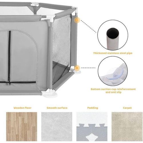 product_image_name-Generic-Hexagonal playground for babies and toddlers-4