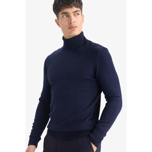 Defacto Man Tricot Pullover - Navy