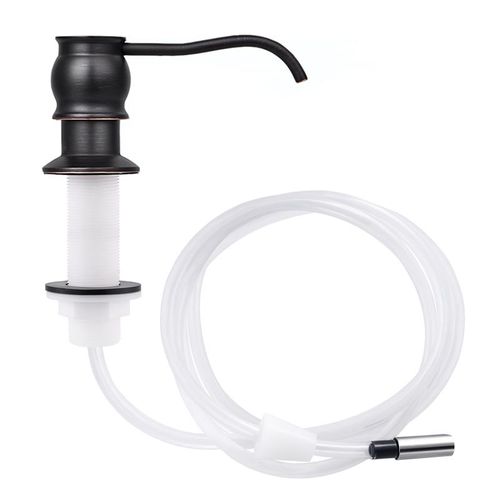 Generic (ORB)Samodra Liquid Soap Dispensers With Extension Tube Brass Pump  Head For Kitchen Accessorie Metal Check Valve Black Dispenser Soap GRE @  Best Price Online