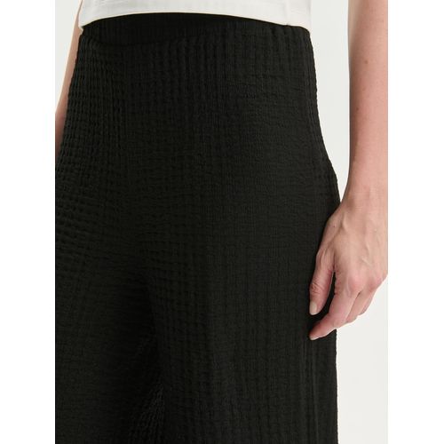 product_image_name-LC Waikiki-Elasticated Waist Textured Women's Trousers-3