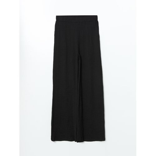 product_image_name-LC Waikiki-Elasticated Waist Textured Women's Trousers-5