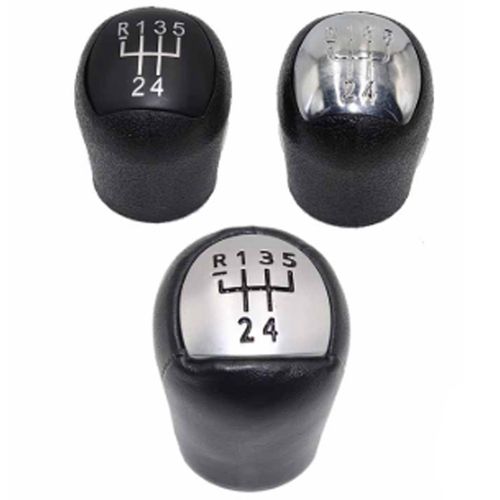 6+R Speed Car Gear Shift Knob Chrome Cover For Renault Megane Clio